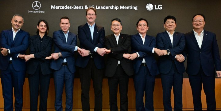 LG AND MERCEDES-BENZ DISCUSS EXPANDING “ONE LG SOLUTION” COLLABORATION